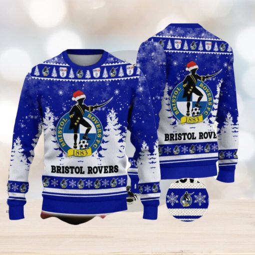 Bristol Rovers Ugly Christmas Sweater Holiday Gift Ideas For Men And Women Special Christmas Gift