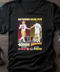 Brock Purdy And Stephen Curry Players San Francisco 49ers On Sunday Golden State Warriors On Everyday Signatures Logo Shirt, hoodie, sweater, long sleeve and tank top Brock Purdy And Stephen Curry Players San Francisco 49ers On Sunday Golden State Warriors On Everyday Signatures Logo Shirt
