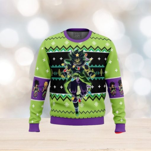 Broly Dragon Ball Z Ugly Christmas Sweaters