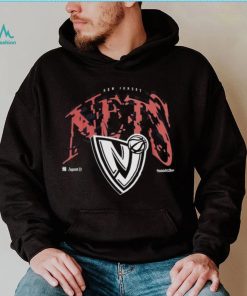 Brooklyn Nets NBA Suga Glitch T Shirt By Mitchell and Ness