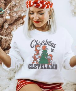 Browns Christmas In Cleveland Crewneck Shirt