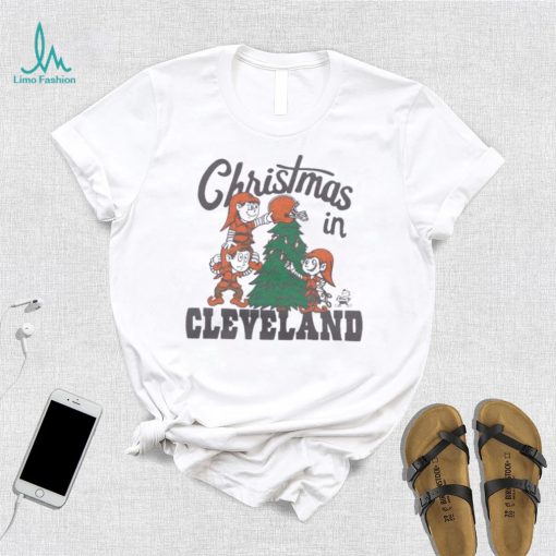Browns Christmas In Cleveland Crewneck Shirt