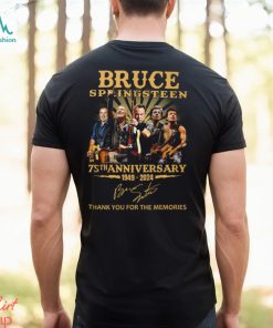 Bruce Speingsteen 7s Thanks You For The Memories Shirt