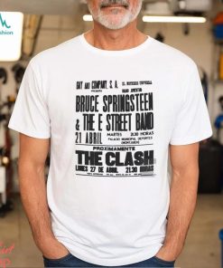 Bruce Springsteen Vintage T Shirt The Boss Music Tour Rock 2023 Shirt