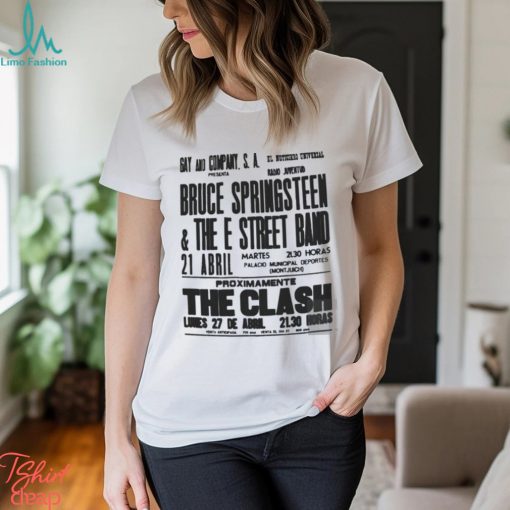 Bruce Springsteen Vintage T Shirt The Boss Music Tour Rock 2023 Shirt