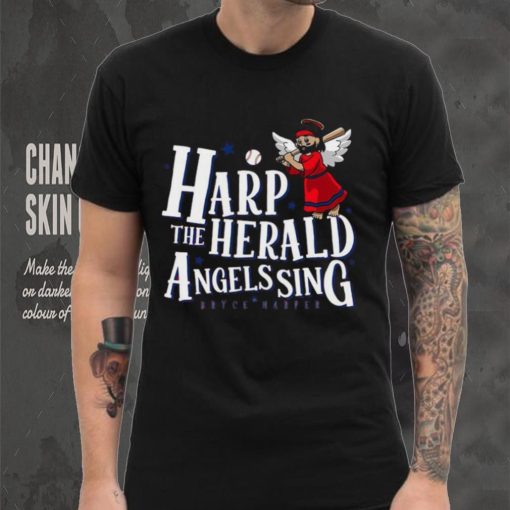 Bryce Harper Harp The Herald Angels Sing Christmas Shirt