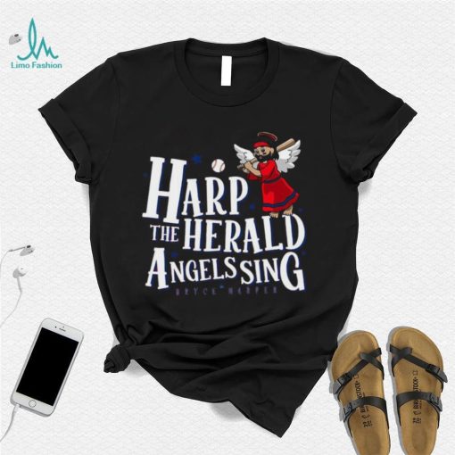 Bryce Harper Harp The Herald Angels Sing Christmas Shirt