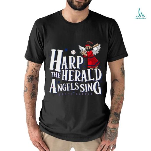 Bryce Harper Harp The Herald Angels Sing Christmas Shirt