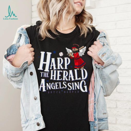 Bryce Harper Harp The Herald Angels Sing Christmas Shirt