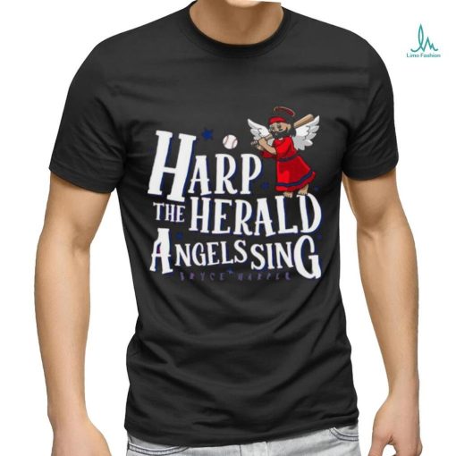 Bryce Harper Harp The Herald Angels Sing Christmas Shirt