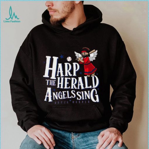 Bryce Harper Harp The Herald Angels Sing Christmas Shirt