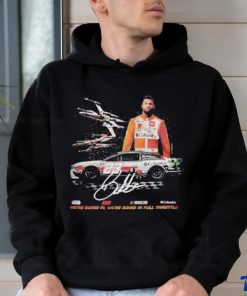 Bubba wallace columbia Star wars x wing shirt