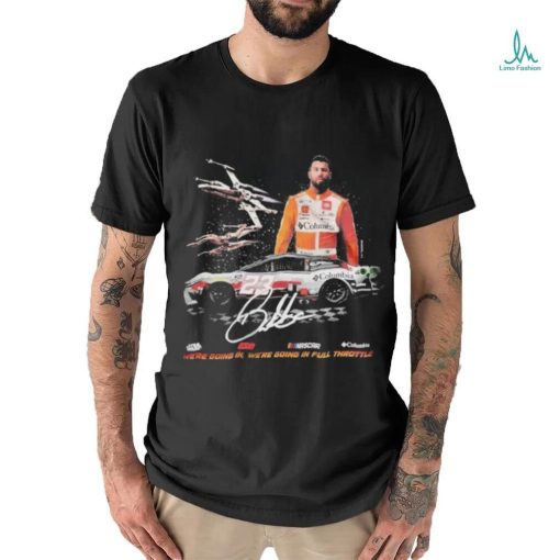 Bubba wallace columbia Star wars x wing shirt