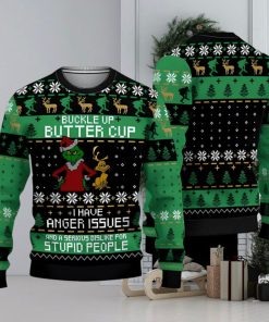 Buckle Up Butter Cup Ugly Sweater Christmas 3D Sweater