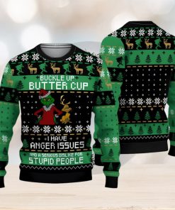 Buckle Up Butter Cup Ugly Sweater Christmas 3D Sweater