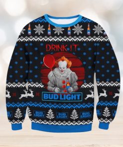 Bud Light Drink It Ugly Sweater Christmas Unique Gift For Men And Women