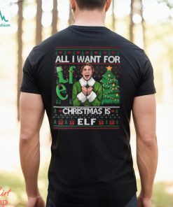 Buddy Elf All I Want for Christmas T Shirt