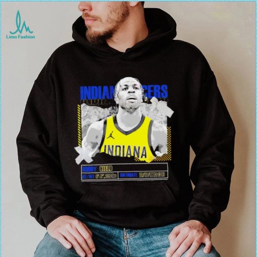 Buddy Hield Indiana Pacers basketball player pose paper gift shirt