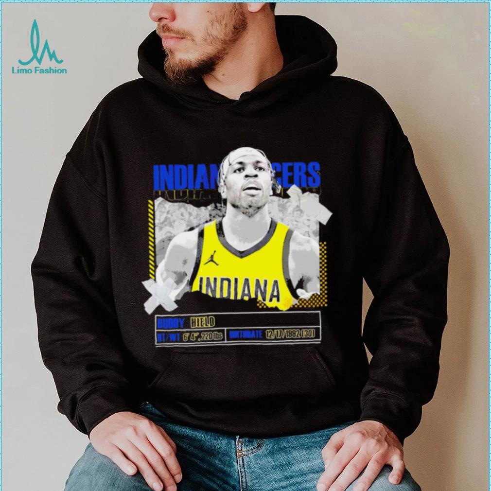 Buddy Hield Indiana Pacers basketball player pose paper gift shirt1