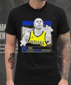 Buddy Hield Indiana Pacers basketball player pose paper gift shirt