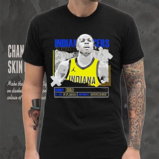 Buddy Hield Indiana Pacers basketball player pose paper gift shirt