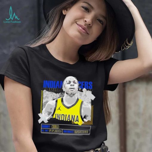 Buddy Hield Indiana Pacers basketball player pose paper gift shirt