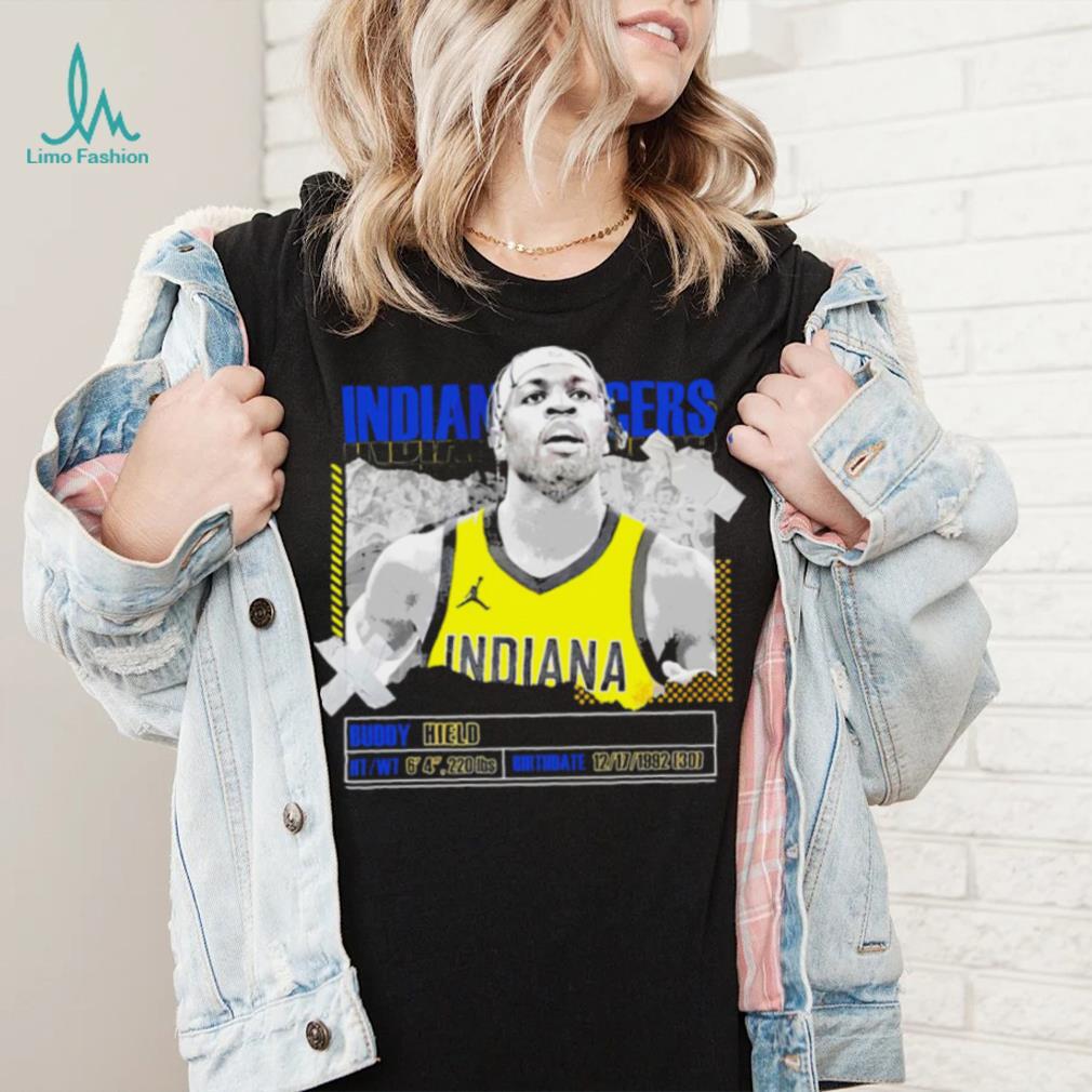 Buddy Hield Indiana Pacers basketball player pose paper gift shirt5