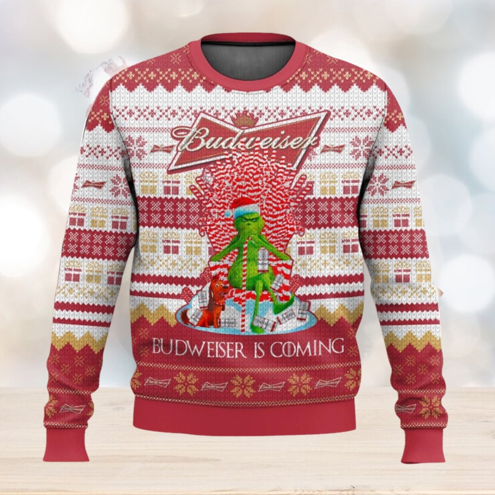 Budweiser sales holiday sweater