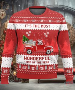 Budweiser It’s The Most Wonderful Time For A Beer Xmas 3D Sweater Cute Christmas Gift For Men And Women