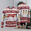 Budweiser Merry Xmas Ugly Christmas Sweater