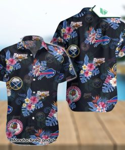 Buffalo Bills Buffalo Sabres Buffalo Bisons Buffalo Bandits Hawaiian Shirt