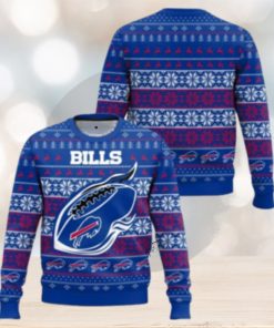 Buffalo Bills Cute Sweater 3D Sweater Christmas Gift Ugly Christmas Sweater