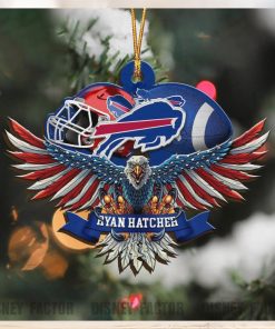 Buffalo Bills Decorations, Eagles Christmas Ornaments