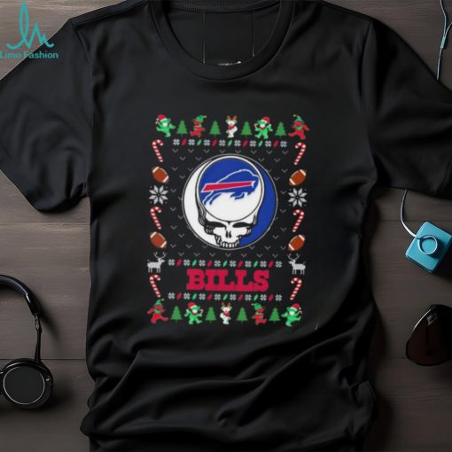Buffalo Bills Gratefull Dead Ugly Christmas Shirt