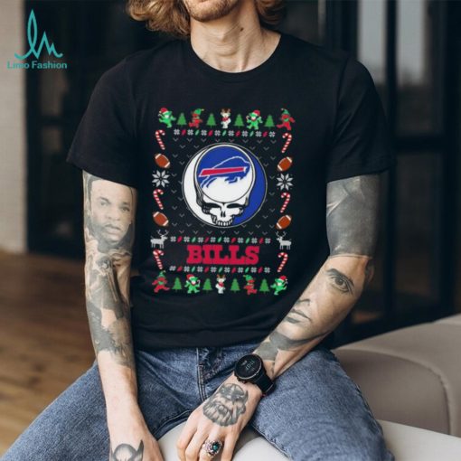 Buffalo Bills Gratefull Dead Ugly Christmas Shirt