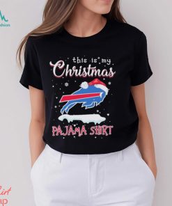 Buffalo Bills Logo Santa Hat This Is My Christmas Pajama Shirt