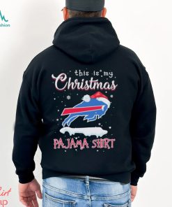 Buffalo Bills Logo Santa Hat This Is My Christmas Pajama Shirt