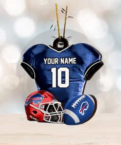 Buffalo Bills NFL Sport Ornament Custom Name And Number