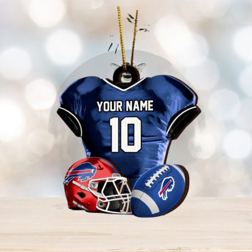 Buffalo Bills NFL Sport Ornament Custom Name And Number