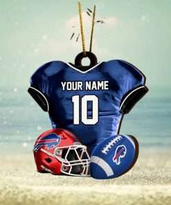 Buffalo Bills NFL Sport Ornament Custom Name And Number