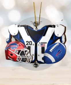 Buffalo Bills NFL Sport Ornament Custom Your Name And Number