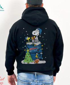 Buffalo Bills Snoopy Woodstock Merry Christmas Shirt