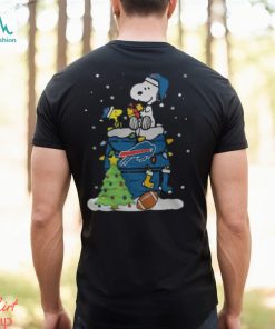 Buffalo Bills Snoopy Woodstock Merry Christmas Shirt