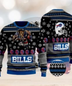 Buffalo Bills Ugly Christmas Sweater Embrace The Team Mascot