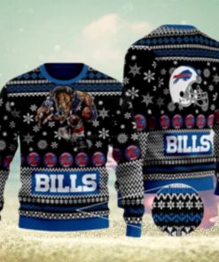 Buffalo Bills Ugly Christmas Sweater Embrace The Team Mascot