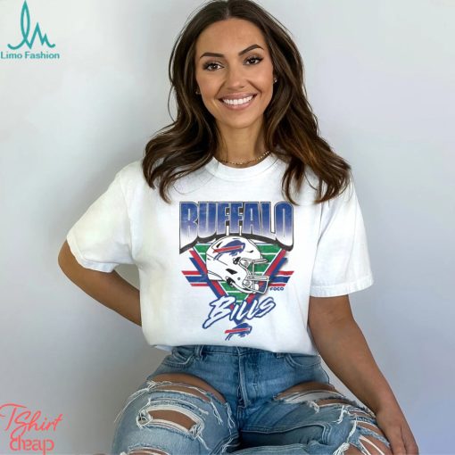 Buffalo Bills White Triangle Vintage T Shirt