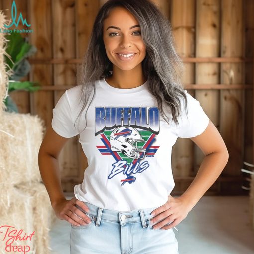 Buffalo Bills White Triangle Vintage T Shirt