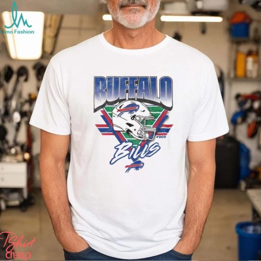Buffalo Bills White Triangle Vintage T Shirt