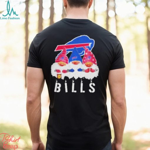 Buffalo Bills football team logo Gnomies Merry Christmas shirt