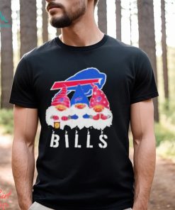 Buffalo Bills football team logo Gnomies Merry Christmas shirt